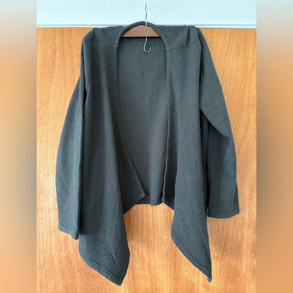 Pure Jill green cardigan